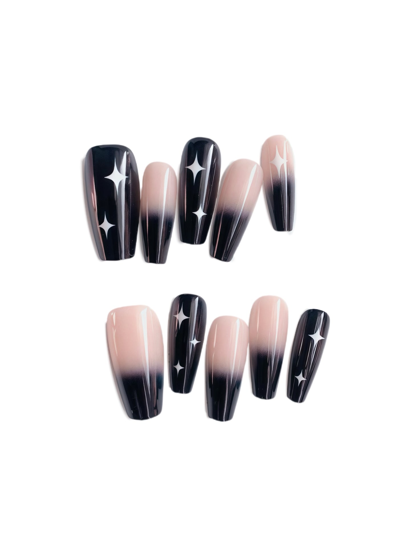 GALAXY GLOW-PRESS ON NAILS