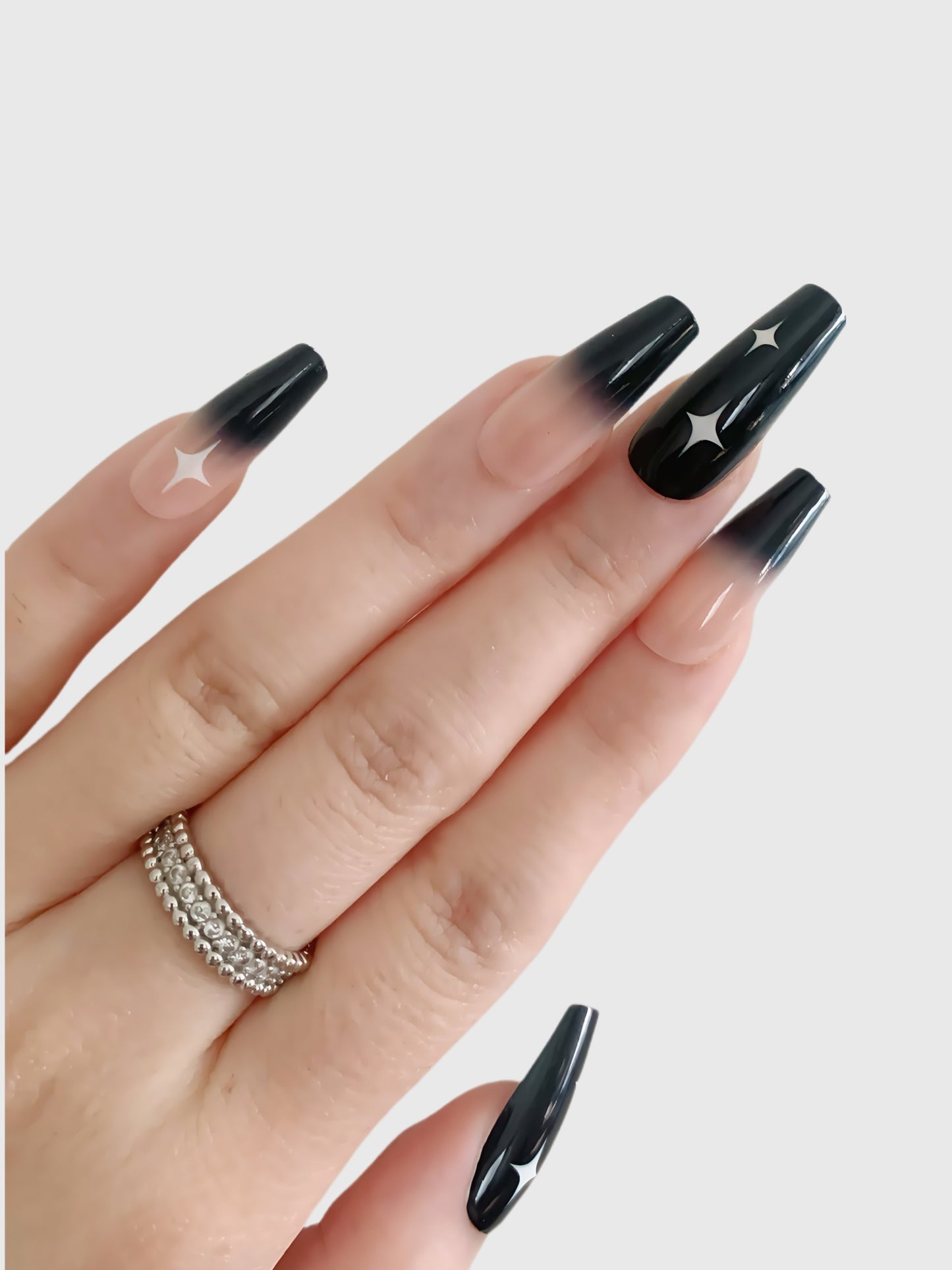 GALAXY GLOW-PRESS ON NAILS