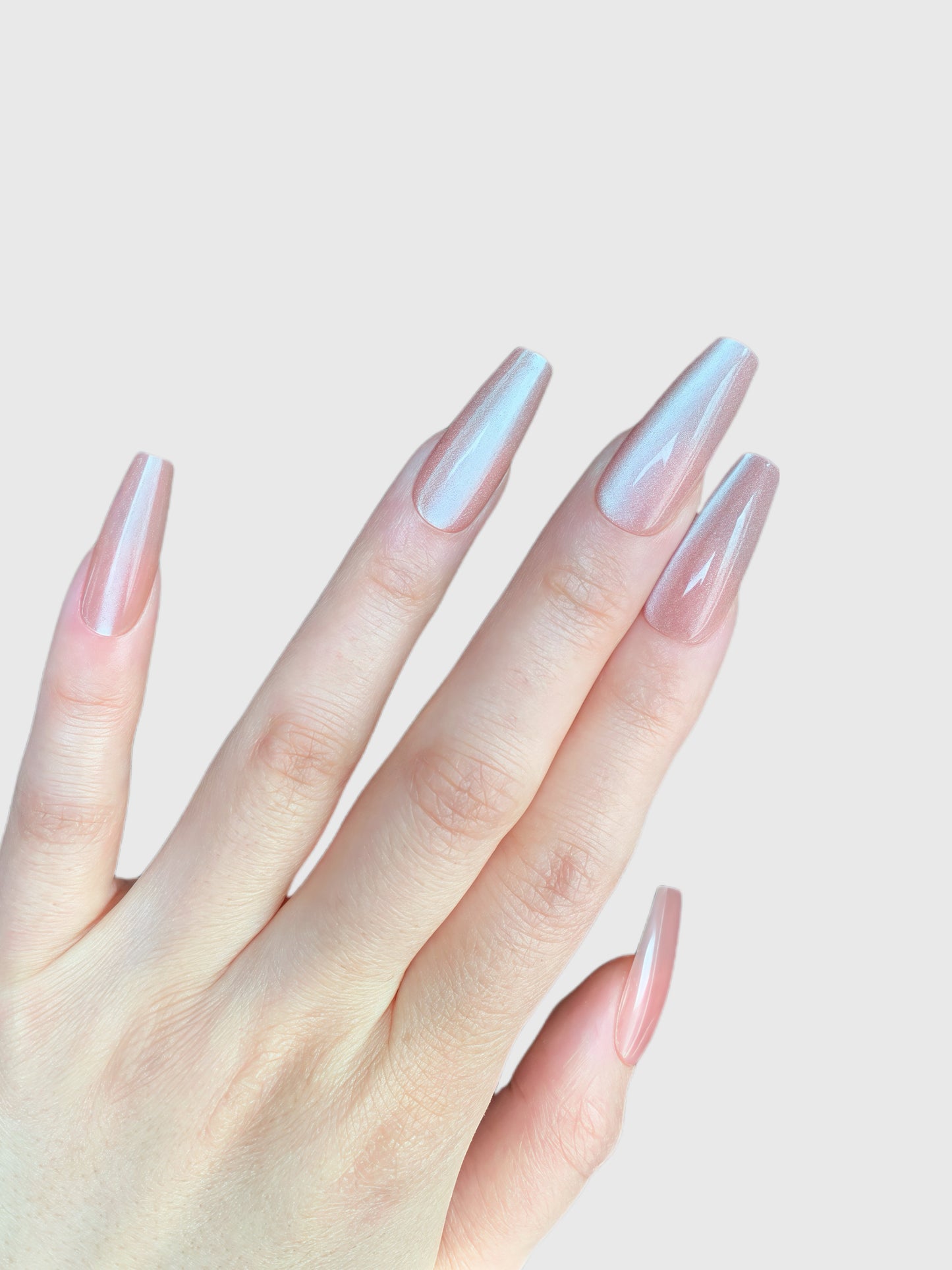 ROSE LATTE-PRESS ON NAILS
