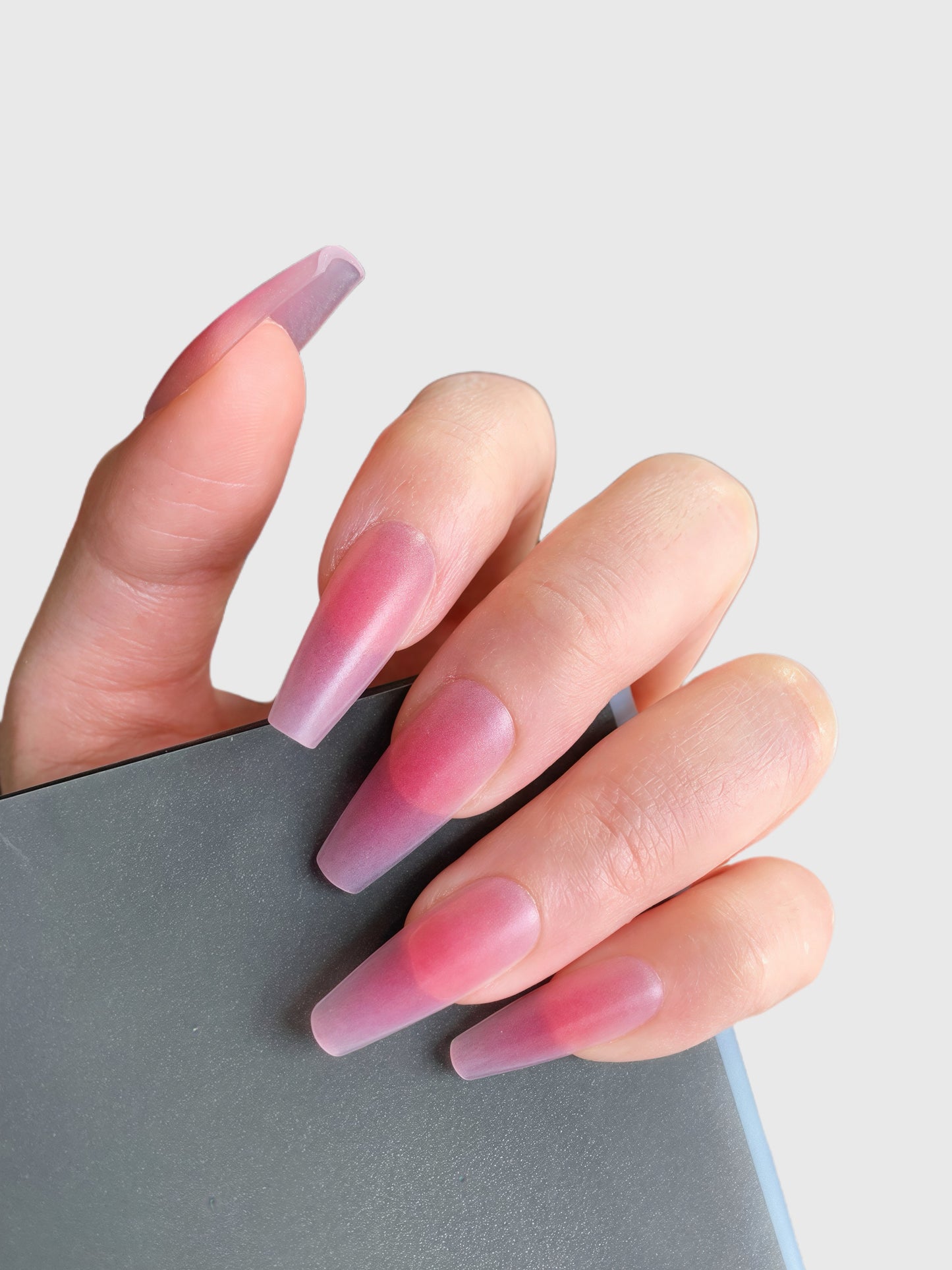 SILK ROSE-PRESS ON NAILS