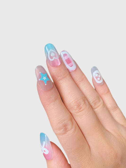 CELESTIAL CUTIE-PRESS ON NAILS