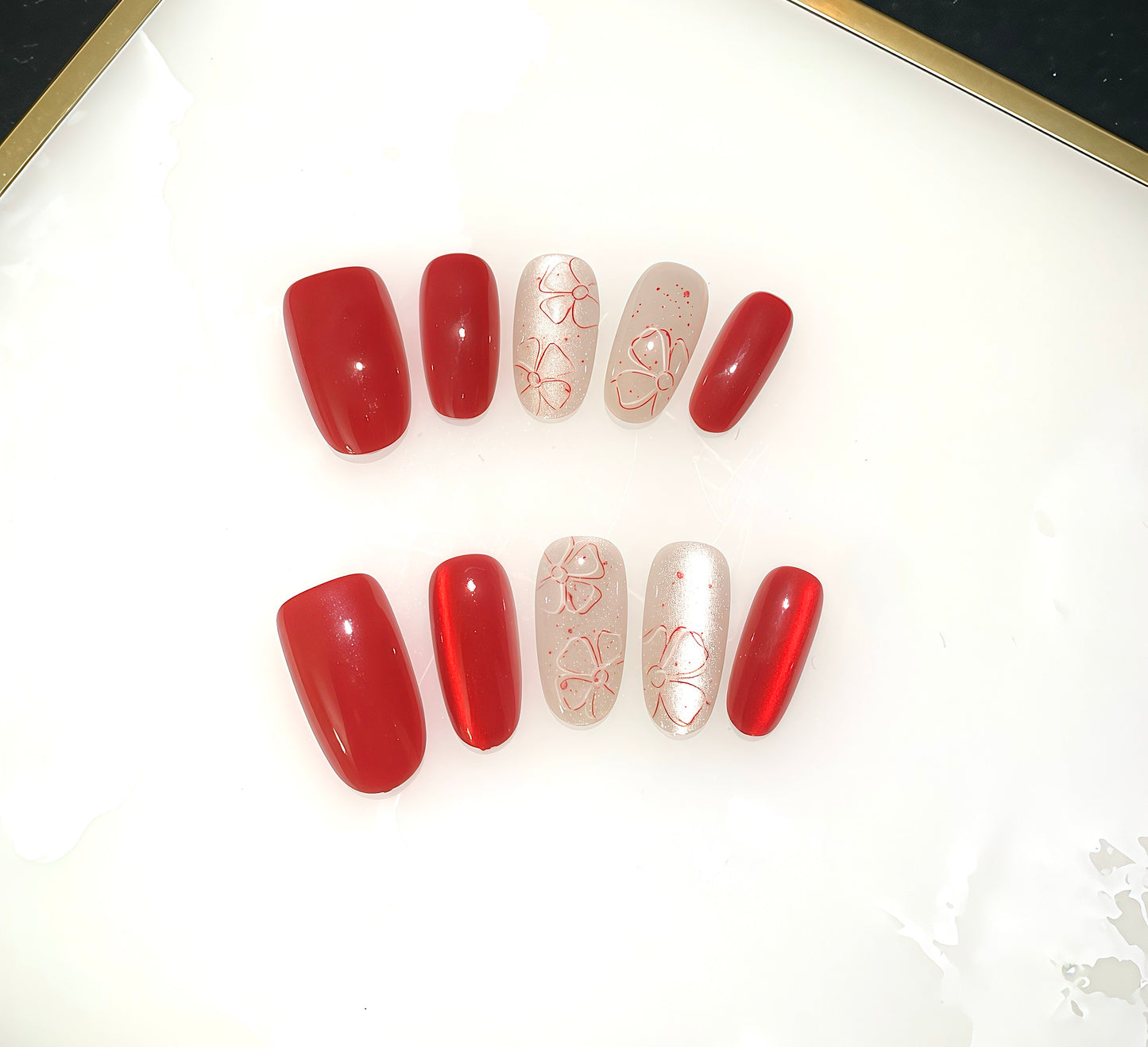 LOVE LETTER-PRESS ON NAILS