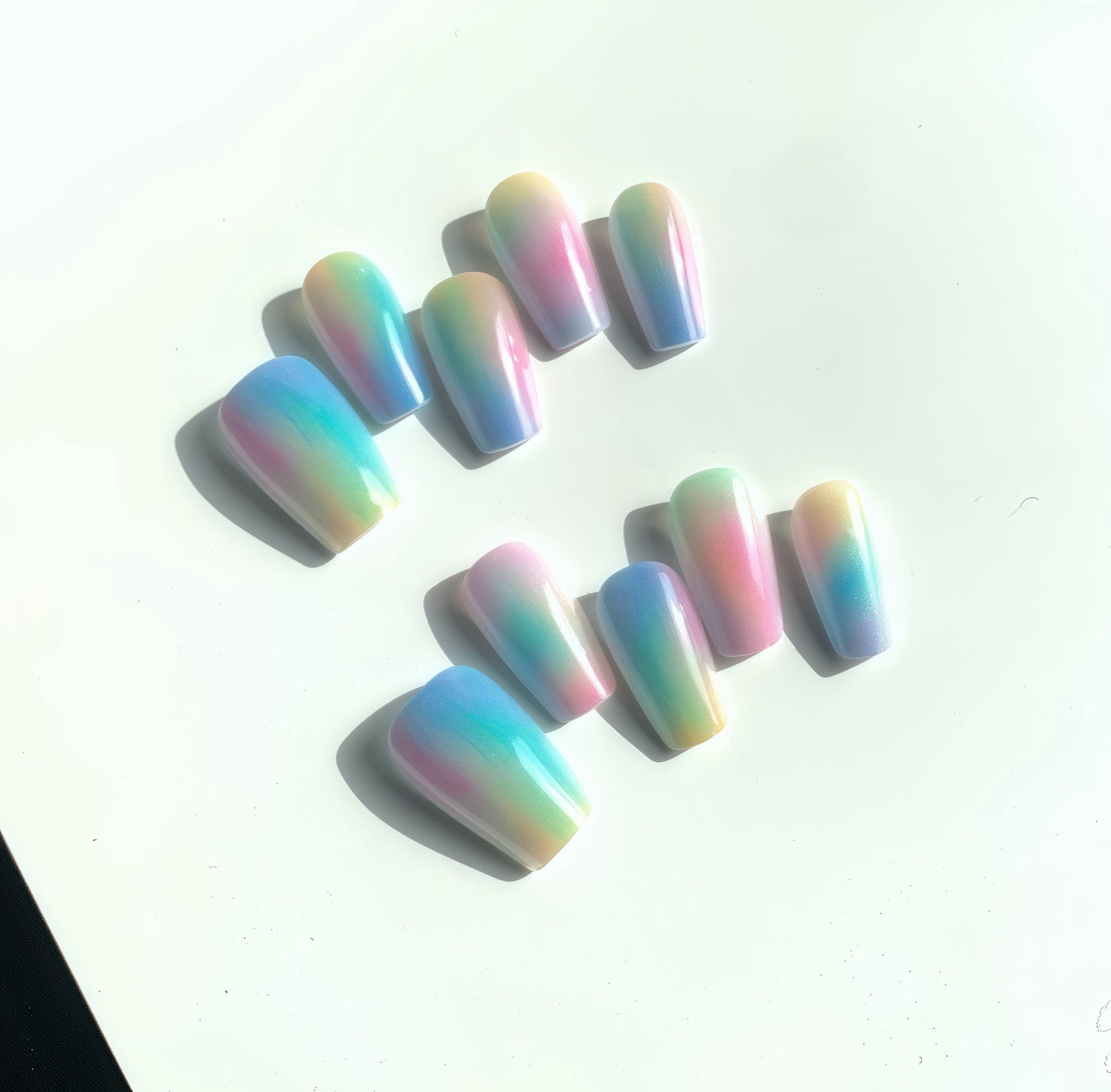 MARSHMALLOW-PRESS ON NAILS