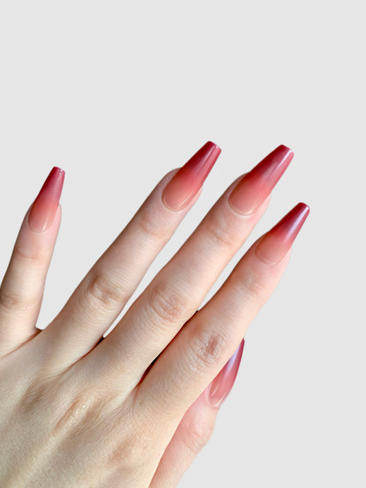 SUN BURN-PRESS ON NAILS