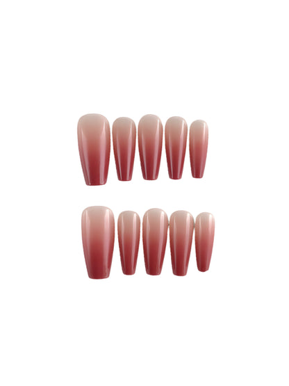 SUN BURN-PRESS ON NAILS