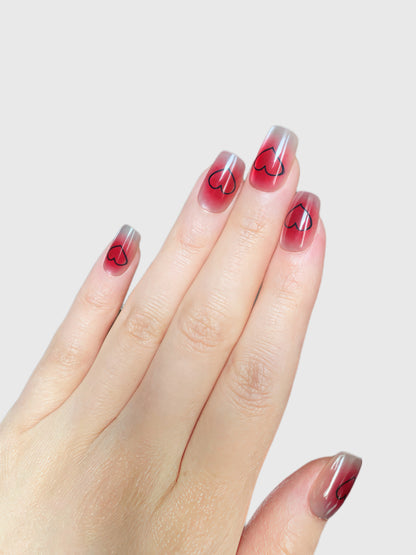 HEARTBEAT-PRESS ON NAILS