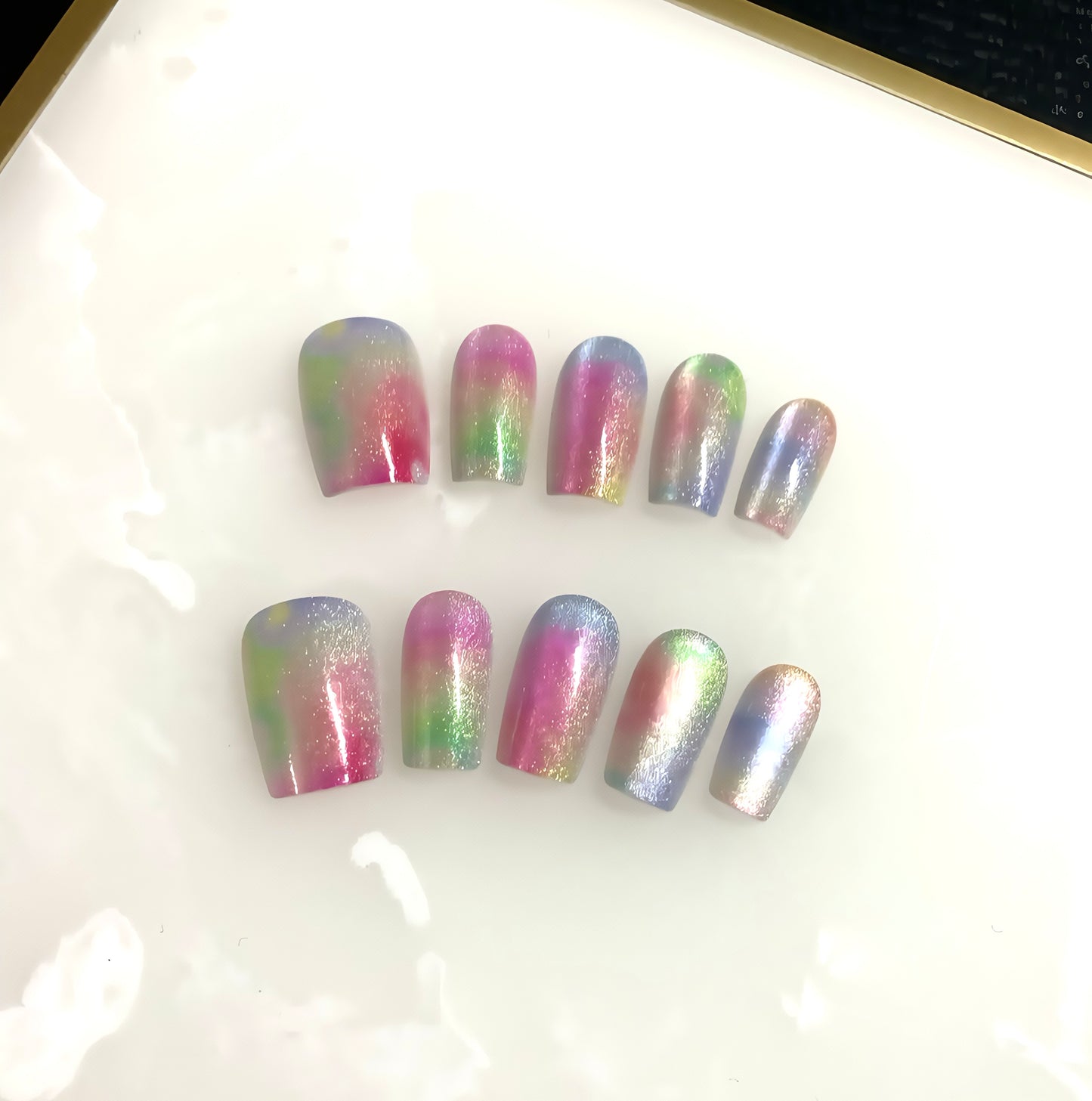 UNICORN-PRESS ON NAILS
